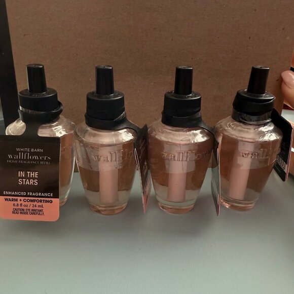 ***SOLD***Bath and Body Works In the Stars Wallflower refills bundle lot of 4 - Picture 3 of 3